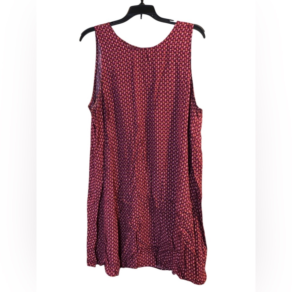 Old Navy Magenta Swing Dress XXL